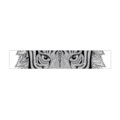 Tiger Head Flano Scarf (mini) by BangZart