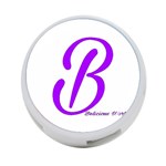 Belicious World  B  coral 4-Port USB Hub (One Side) Front