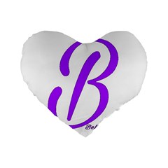Belicious World  b  Coral Standard 16  Premium Heart Shape Cushions by beliciousworld