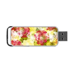 Flower Power Portable Usb Flash (two Sides) by designworld65