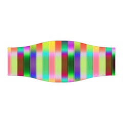 Multicolored Irritation Stripes Stretchable Headband by designworld65