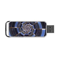 Midnight Crazy Dart Portable Usb Flash (one Side) by designworld65