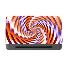 Woven Colorful Waves Memory Card Reader With Cf by designworld65