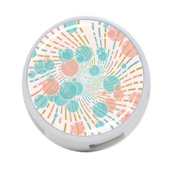 Bubbles 4-port Usb Hub (two Sides)  by linceazul