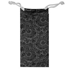 Floral Pattern Jewelry Bag by ValentinaDesign