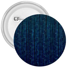 Stylish Abstract Blue Strips 3  Buttons by gatterwe