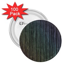 Stylish Rainbow Strips 2 25  Buttons (100 Pack)  by gatterwe