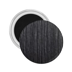 Stylish Silver Strips 2 25  Magnets by gatterwe