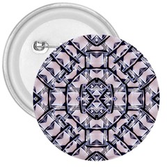 Futuristic Geo Print 3  Buttons by dflcprints