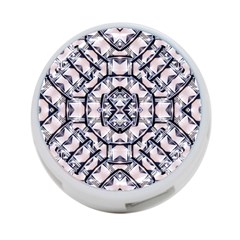 Futuristic Geo Print 4-port Usb Hub (two Sides)  by dflcprints