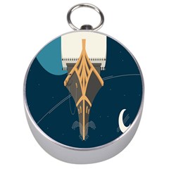 Planetary Resources Exploration Asteroid Mining Social Ship Silver Compasses by Mariart