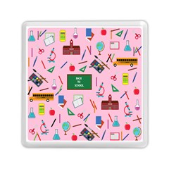 Back To School Memory Card Reader (square)  by Valentinaart