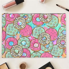 Donuts Pattern Cosmetic Bag (xxl)  by ValentinaDesign