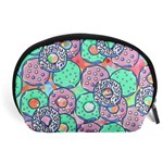 Donuts pattern Accessory Pouches (Large)  Front