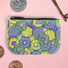 Donuts Pattern Mini Coin Purses by ValentinaDesign