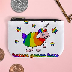 Unicorn Sheep Mini Coin Purses by Valentinaart
