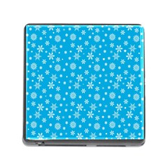 Xmas Pattern Memory Card Reader (square) by Valentinaart