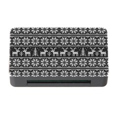 Xmas Pattern Memory Card Reader With Cf by Valentinaart