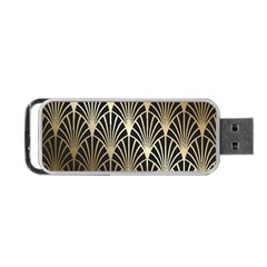 Art Deco Portable Usb Flash (two Sides) by NouveauDesign