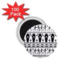 Halloween pattern 1.75  Magnets (100 pack)  Front