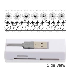 Halloween Pattern Memory Card Reader (stick)  by ValentinaDesign