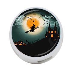 Halloween Landscape 4-port Usb Hub (one Side) by ValentinaDesign