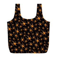 Halloween Spiders Full Print Recycle Bags (l)  by iCreate