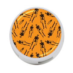 Halloween Skeletons  4-port Usb Hub (two Sides)  by iCreate