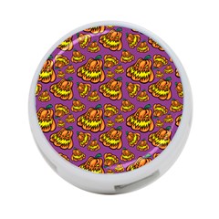 1pattern Halloween Colorfuljack Icreate 4-port Usb Hub (one Side) by iCreate