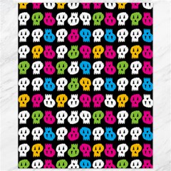 Pattern Painted Skulls Icreate Canvas 11  X 14   by iCreate