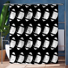 Footballs Icreate Shower Curtain 60  X 72  (medium)  by iCreate