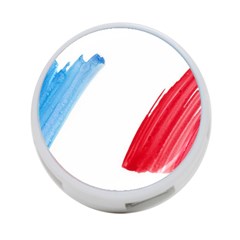 France Flag, Banner Watercolor Painting Art 4-port Usb Hub (two Sides)  by picsaspassion
