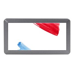 Tricolor Banner Watercolor Painting Art Memory Card Reader (mini) by picsaspassion
