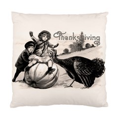 Vintage Thanksgiving Standard Cushion Case (one Side) by Valentinaart