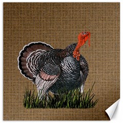 Thanksgiving Turkey Canvas 16  X 16   by Valentinaart
