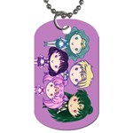 Cutie Moons, Inners & Outters Dog Tag (Two-sided)  Back