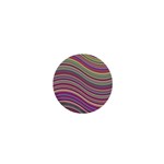 Wave Abstract Happy Background 1  Mini Magnets Front
