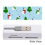Snowman pattern Memory Card Reader (Stick)  Front