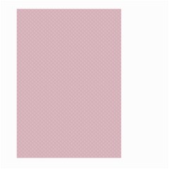 Baby Pink Stitched And Quilted Pattern Large Garden Flag (two Sides) by PodArtist