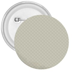 Rich Cream Stitched And Quilted Pattern 3  Buttons by PodArtist