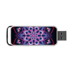 Mandala Circular Pattern Portable Usb Flash (two Sides) by Celenk