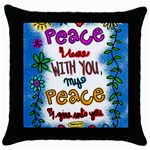 Christian Christianity Religion Throw Pillow Case (Black) Front