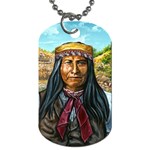 Apache Tribe Warrior Chiricahua Apache Tribe Dog Tag (One Side) Front