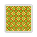 Pattern Texture Christmas Colors Memory Card Reader (Square)  Front