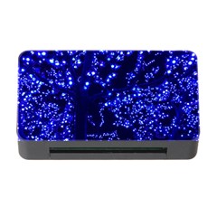 Lights Blue Tree Night Glow Memory Card Reader With Cf by Celenk