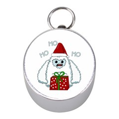 Yeti Xmas Mini Silver Compasses by Valentinaart