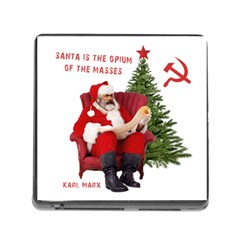 Karl Marx Santa  Memory Card Reader (square) by Valentinaart