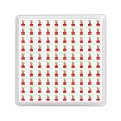 At On Christmas Present Background Memory Card Reader (square)  by Celenk
