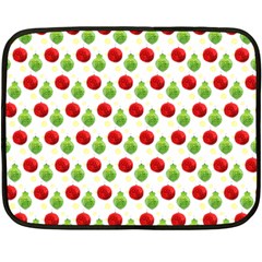 Watercolor Ornaments Fleece Blanket (mini) by patternstudio