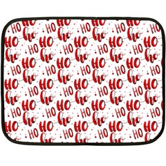 Ho Ho Ho Santaclaus Christmas Cheer Double Sided Fleece Blanket (mini)  by patternstudio